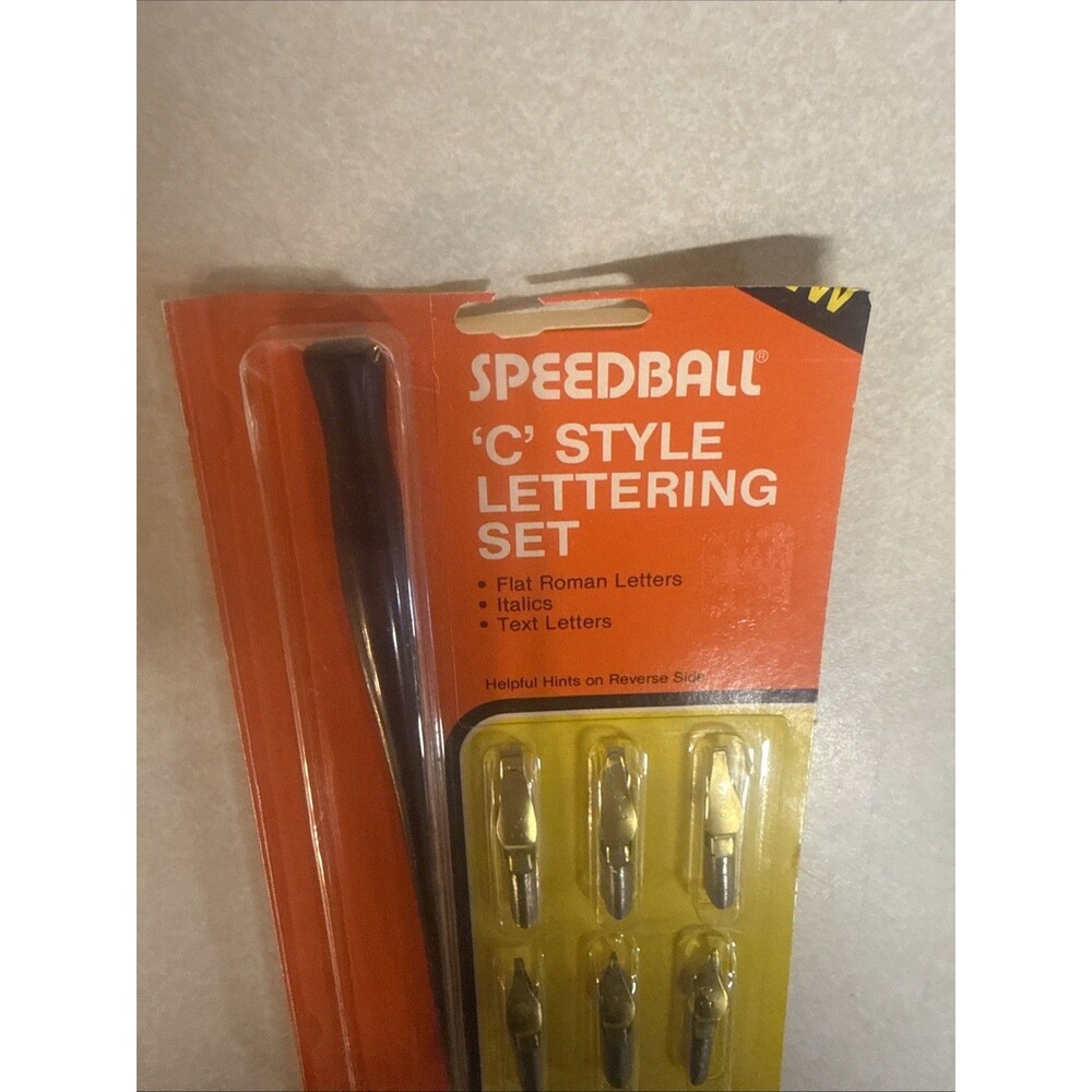 Speedball C Style Lettering Set - Picture 3 of 10